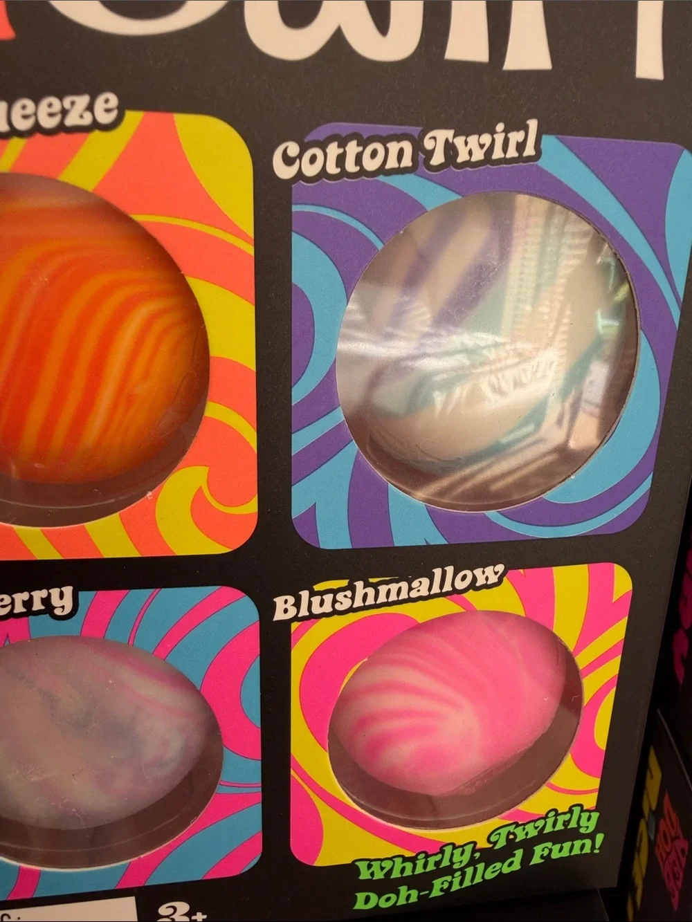 Swirl authentic! NEE DOH Swirl Multi-Color Squish Toy Set - Picture 6 of 6
